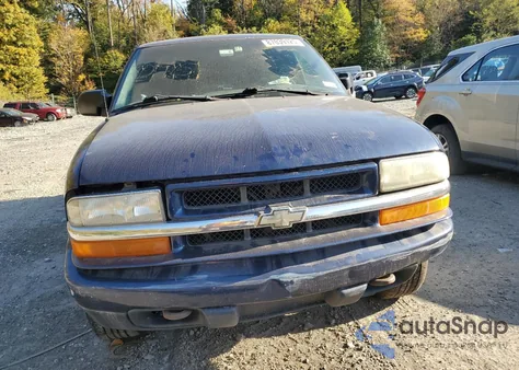 2004 Chevrolet Blazer из США, поврежденный, VIN 1GNDT13X74K161292